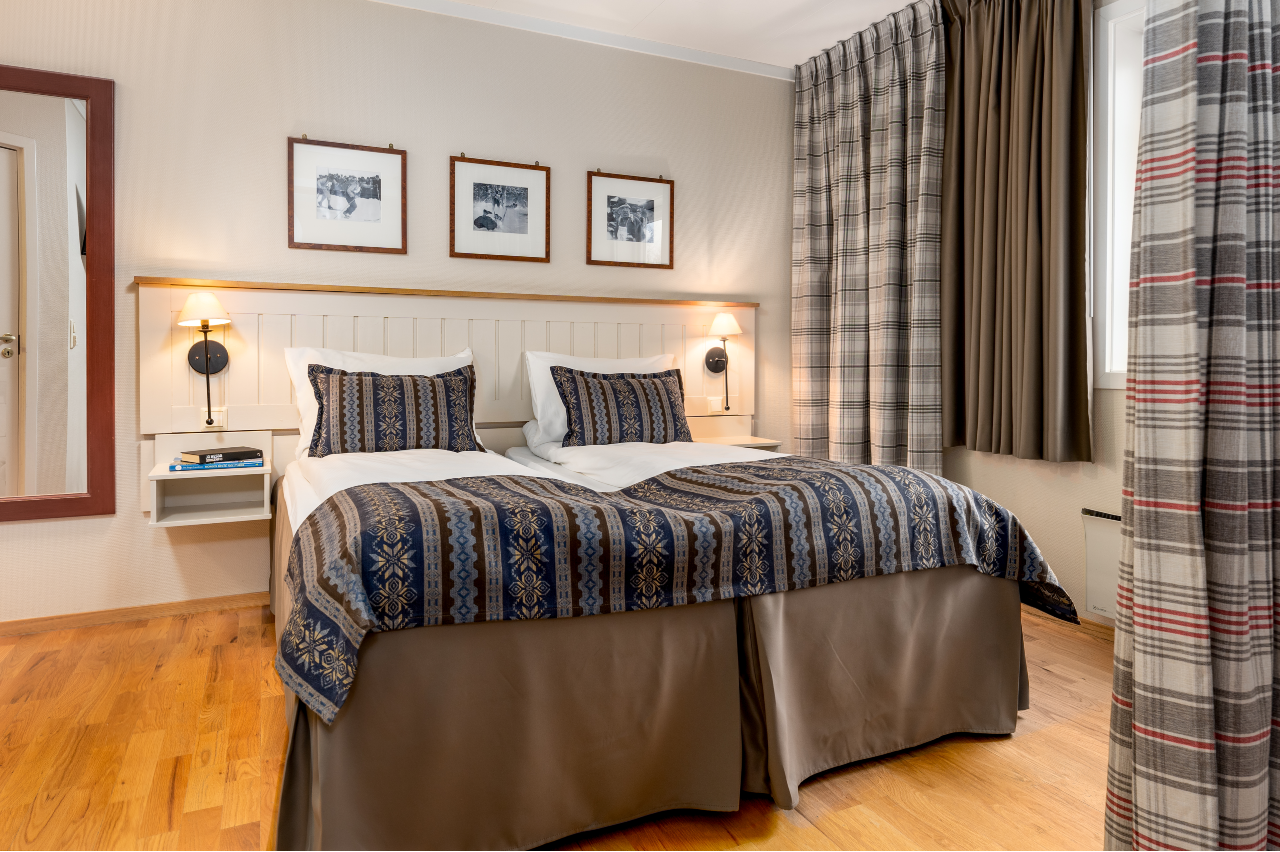 Stort dobbeltrom Birkebeineren Hotel Lillehammer Stort dobbeltrom Birkebeineren Hotel Lillehammer
