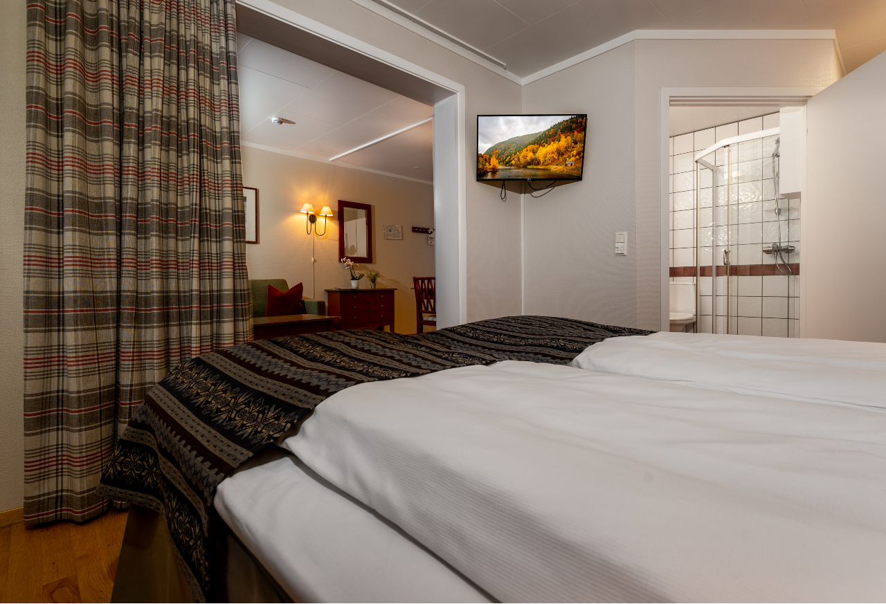Stort dobbeltrom Birkebeineren Hotel Lillehammer Stort dobbeltrom Birkebeineren Hotel Lillehammer